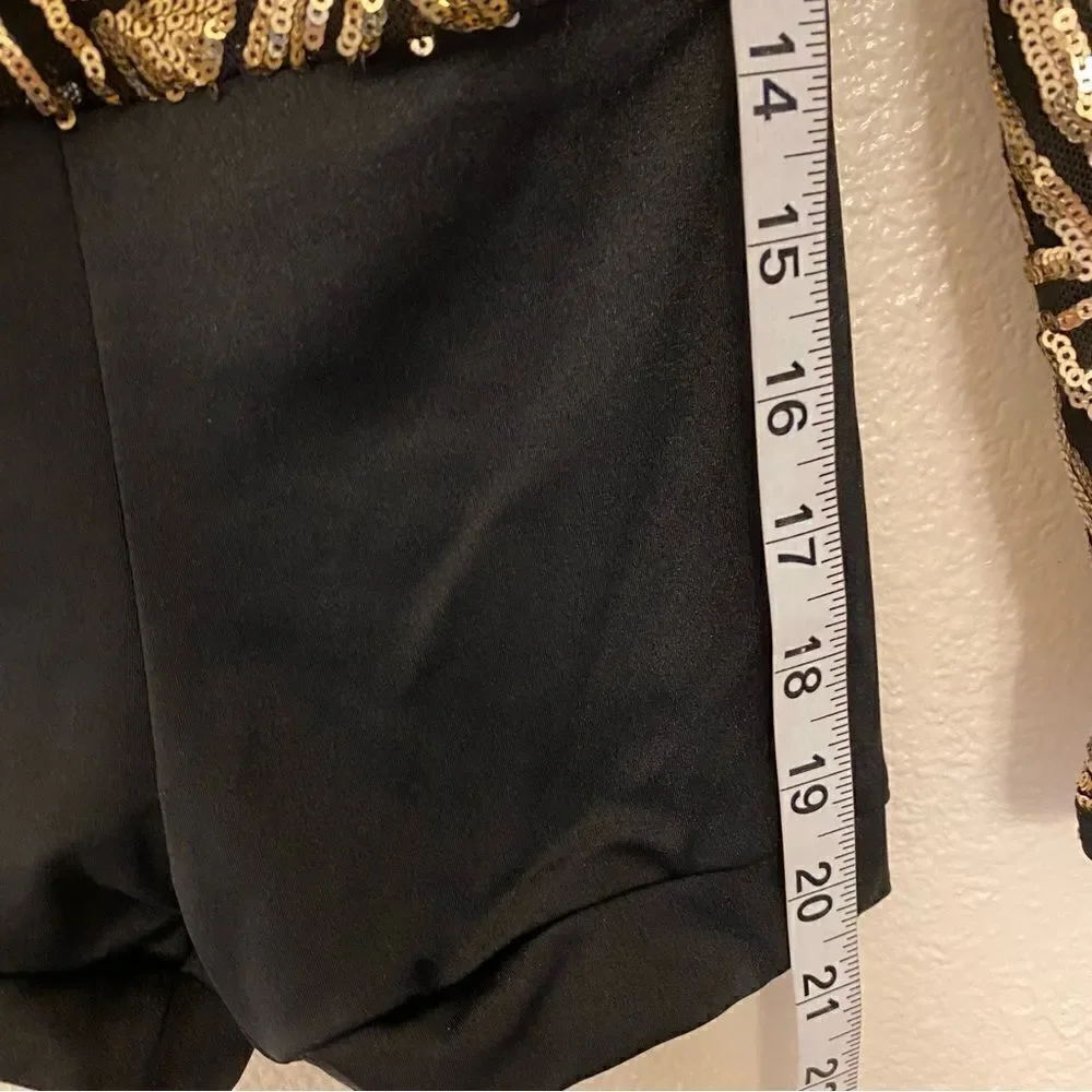 Weissman dance costume gold